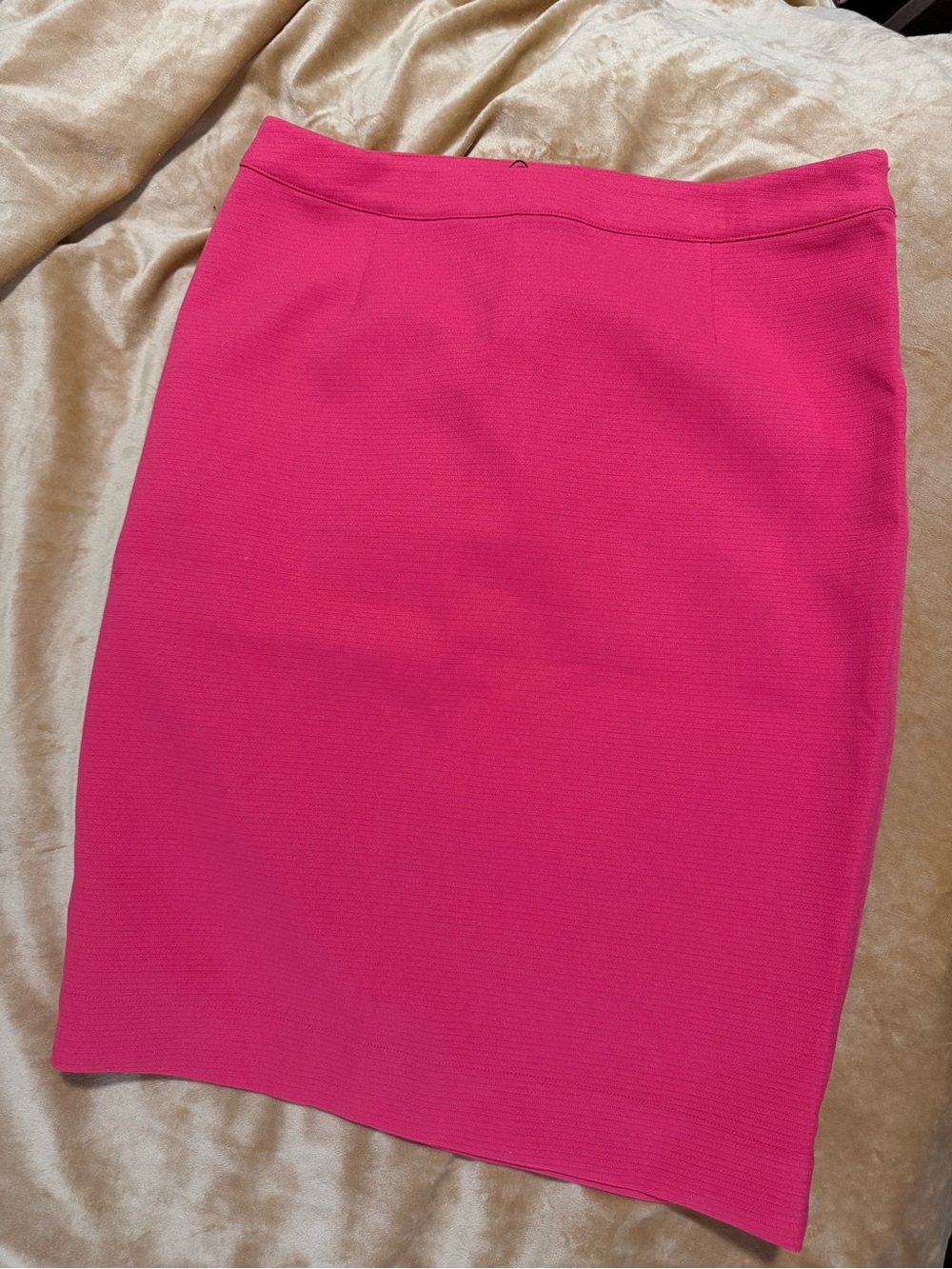 Women’s Fitted Pencil Skirt - blush brand XL Coral/hot pink